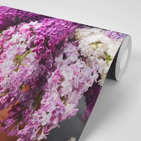 Fototapet liliac în ghiveci