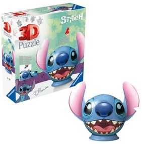 PUZZLE 3D DISNEY STITCH FIGURINA STITCH CU URECHI 72 PIESE - RAVENSBURGER (RVS3D11574)