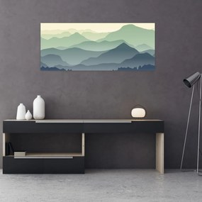 Tablou - Muntele Pădure (120x50 cm)