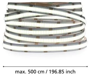 Bandă LED dimabilă Eglo 900578 5m COB STRIPE LED/33W/24/230V 2700-6500K + telecomandă