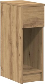 vidaXL Noptiera cu sertar Stejar artizanal 20x36x60 cm