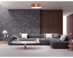 Plafonieră pentru baie CLEO 3xE27/24W/230V 40 cm diametru cupru IP54