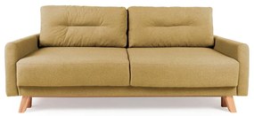 Canapea extensibilă Bonami Selection Pop, galben