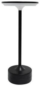 Lampă de birou LED tactilă reîncărcabilă TAVOLO LED/2,5W/5V 2400 mAh 3000-6000K neagră