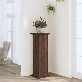 vidaXL Suport de plante, stejar maro, 33x33x100 cm, lemn prelucrat