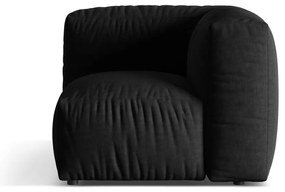 Modul pentru canapea modulară negru (cu colț variabil) Martina – Micadoni Home