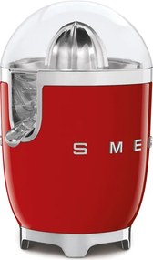Storcător electric de citrice Smeg CJF11RDEU, 70 W, sistem anti-picurare, bază antiderapantă, roșu
