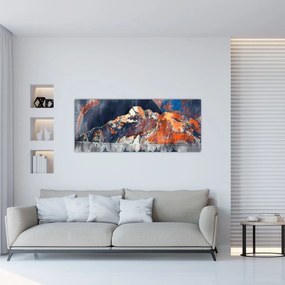 Tablou - Ilustrație de sweathouses (120x50 cm)