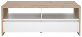 Măsuță de cafea albă-în culoare naturală 60x120 cm Next – Tvilum