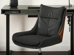 Scaun Lola (nuc închis + negru). 1110516