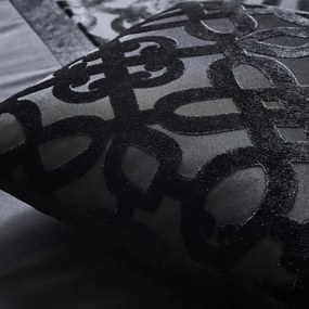 Pernă decorativă din catifea 43x43 cm Lattice Cut – Catherine Lansfield