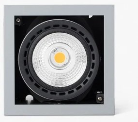 Spot LED incastrabil MINI COLIN-1 Grey recessed 18-25W 3000K 56°
