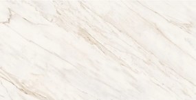 Mexen Angelo White gres glazurat rectificat G1, plăci pentru podea-perete 120 x 60 cm, lucios - TL156-120-060-00