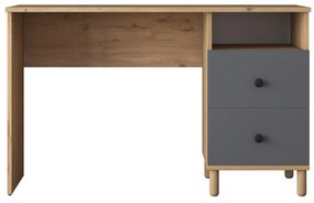 Masă PC Sikine 3 (Nuc + antracit) . 1094989