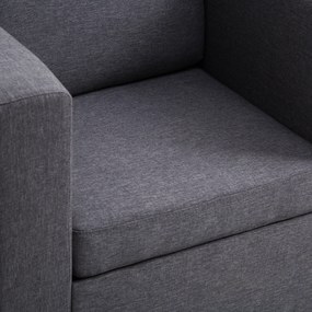 HomCom Fotoliu modern, fotoliu de design gri, mobilier pentru living | AOSOM RO
