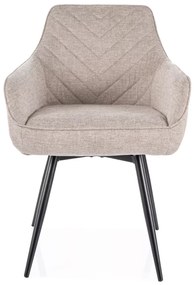 Scaun de sufragerie SERVIO BREGO bej deschis