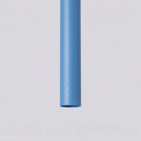 Sollux SL.2149 - Pendul pe cablu PASTELO 1xG9/8W/230V albastru