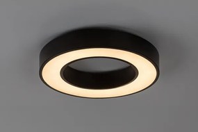 Rabalux 71361-LED Plafonieră CIRANO LED, 45W, 230V, 3000-6500K, Ø60 cm, negru, cu telecomandă