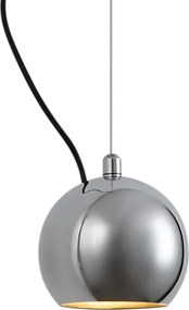 Lampă suspendată de design cromată pentru sistem de șină monofazat - Slimline Sara