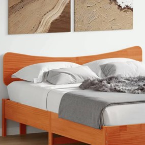 844772 vidaXL Tăblie de pat, maro ceruit, 160 cm, lemn masiv de pin