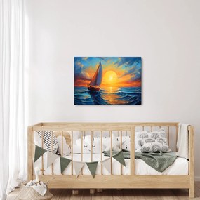 Tablou - Sailboats (70x50 cm)