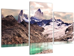 Tablou cu lac montan (90x60 cm)