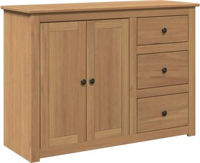 vidaXL Dulap cu sertare Panama, 112x40x80 cm, lemn masiv de pin