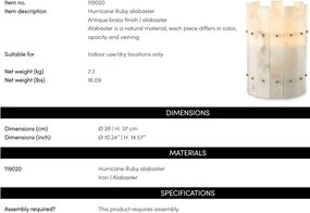 Suport lumanare design LUX Ruby