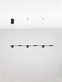 Lustra liniara cu 6 spoturi LED CCT RIAZ