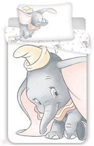 Disney Dumbo Grey lenjerie de pat pentru copii 100×135cm, 40×60 cm