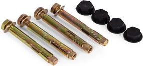 Copertină de intrare din policarbonat deasupra ușii cu structură din oțel Lățime: 80 cm | Lungime: 110 cm