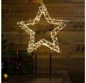 Brilagi - Decorațiune LED de Crăciun pentru exterior, stea, LED/3,6W/230V, IP44, 44x30 cm