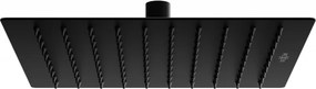 Mexen Slim cap de duș tip ploaie 25 x 25 cm, negru - 79125-70