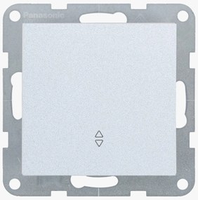 Intrerupator cap scara 10A, IP20, Argintiu, Panasonic Karre Plus 55
