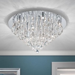 Lustra aplicata cristal K9 design elegant CELESTE D-75 crom