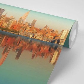 Fototapet reflectarea fermecătoare a New York-ului