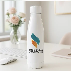 Sticla de apa personalizata cu logo, metalica, 700ml