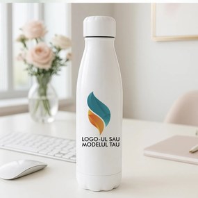 Sticla de apa personalizata cu logo, metalica, 700ml