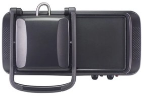 Resigilat: Gratar electric multifunctional Beper P101TOS501, 3in1, 1600W, Acoperire antiaderenta, Negru