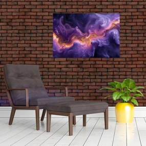 Tablou - Nebuloasa purpurie (90x60 cm)