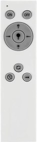 Plafoniera LED cu telecomanda design slim Linden 45,5cm