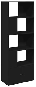 3295318 vidaXL Bibliotecă, negru, 70x36x189 cm, lemn prelucrat