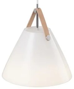 Lustra / Pendul design nordic Strap 27 alb opal 84313001 DFTP