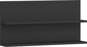 Raft Frazio – 80x15x40 cm – Negru