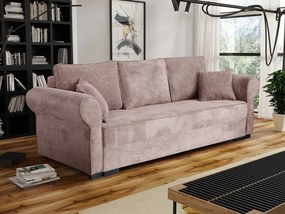 Canapea extensibilă Mosuria (Roz) (cu sp. depozitare). Promo -17%. 1105580