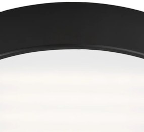 Plafoniera moderna design circular DARLING 45cm negru