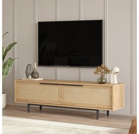 Masă TV/Dulap Nimelo 7 (Nuc + stejar) . 1095483