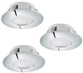 Eglo 95808 - SET 3x Corp de iluminat LED tavan fals PINEDA 1xLED/6W/230V