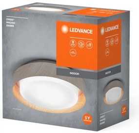 Plafonieră ORBIS MADRID 2xE27/10W/230V lemn Ledvance