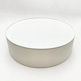 Plafonieră SIRJA PLISADO, 4xE27/15W/230V, Ø 45 cm, albă